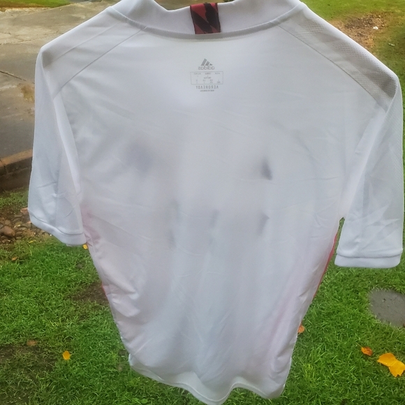 Adidas Areoready Real White And Pink Emirates Fly Better Jersey Size Large - Picture 7 of 7